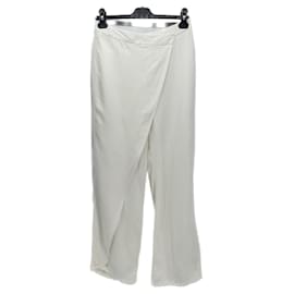 Autre Marque-LIVIANA CONTI Pantalon T.IT 42 Viscose-Blanc