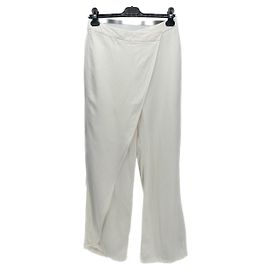 Autre Marque Liviana Conti Hose T.IT 42 Viskose Weiß