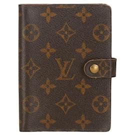 Louis Vuitton-Louis Vuitton Agenda PM Canvas Notebook Cover R20005 en buen estado-Otro