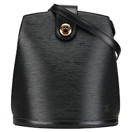 Louis Vuitton-Louis Vuitton Cluny Leather Shoulder Bag M52252-Black