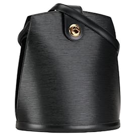Louis Vuitton-Louis Vuitton Cluny Leather Shoulder Bag M52252-Black