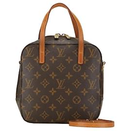 Louis Vuitton-Louis Vuitton Spontini Canvas Shoulder Bag M47500 in Fair condition-Other