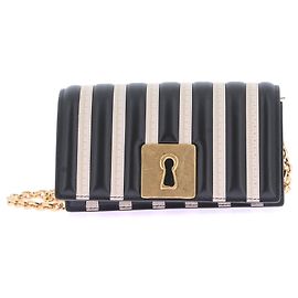 SCHIAPARELLI Sacs à main T. Cuir Noir