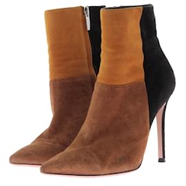 Gianvito Rossi-GIANVITO ROSSI Stiefel T.EU 38 Wildleder-Braun