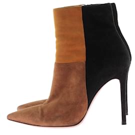 Gianvito Rossi-GIANVITO ROSSI Stiefel T.EU 38 Wildleder-Braun