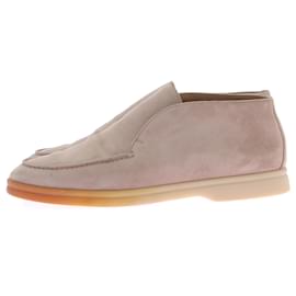 Loro Piana-LORO PIANA  Ankle boots T.EU 38 Suede-Beige