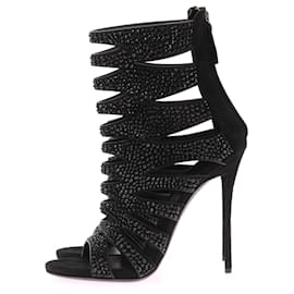 Giuseppe Zanotti-GIUSEPPE ZANOTTI  Sandals T.EU 38.5 Leather-Black