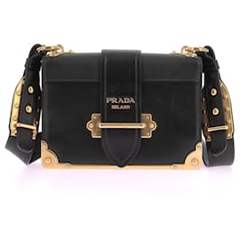 Prada-PRADA  Handbags T.  Leather-Black