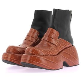 Botas ankle Loewe T.EU 39 Couro Marrom