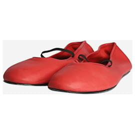 The row-Sapatilhas de balé vermelhas - tamanho UE 40-Vermelho