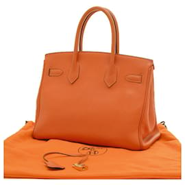 Hermès-Hermès Birkin 30-Arancione