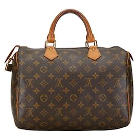 Louis Vuitton-Louis Vuitton Speedy 30-Castaño