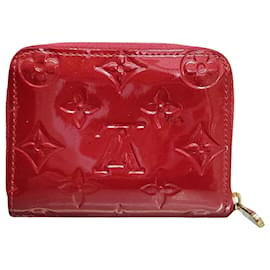 Louis Vuitton-Louis Vuitton Zippy coin purse-Red