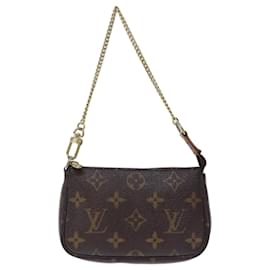 Louis Vuitton-Louis Vuitton Mini Pochette Accessoires-Brown