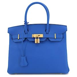 Hermès-Hermès Birkin 30-Blau