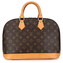 Louis Vuitton-Louis Vuitton Brown-Monogramm Alma PM-Braun