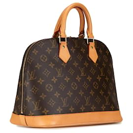 Louis Vuitton-Louis Vuitton Brown-Monogramm Alma PM-Braun