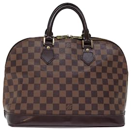 Louis Vuitton-LOUIS VUITTON Damier Ebene Alma Borsa a mano N51131 LV Auth 73402-Altro