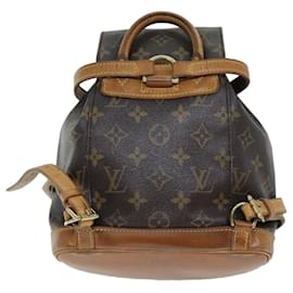 Louis Vuitton-Zaino LOUIS VUITTON Monogramma Montsouris PM M51137 LV Auth 73063-Monogramma