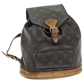 Louis Vuitton-Zaino LOUIS VUITTON Monogramma Montsouris MM M51136 LV Auth 73315-Monogramma