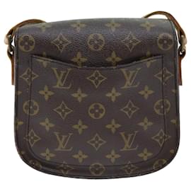 Louis Vuitton-Bolso de hombro LOUIS VUITTON con monograma Saint Cloud MM M51243 LV Auth ep4138-Monograma