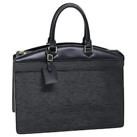 Louis Vuitton-Bolsa de mão LOUIS VUITTON Epi Riviera Noir Preto M48182 Autenticação de LV 72985-Preto