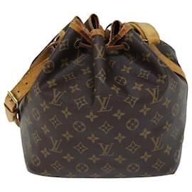 Louis Vuitton-LOUIS VUITTON Monogram Petit Noe Shoulder Bag M42226 LV Auth 72533-Monogram