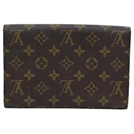 Louis Vuitton-LOUIS VUITTON Monogram Pochette Rabat 20 Pochette M51935 LV Auth 71949-Monogramma