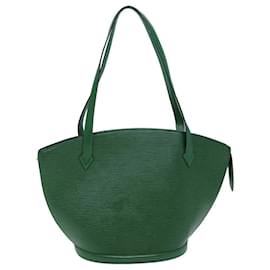 Louis Vuitton-LOUIS VUITTON Borsa a tracolla Shopping Epi Saint Jacques Verde M52264 Auth 73045-Verde