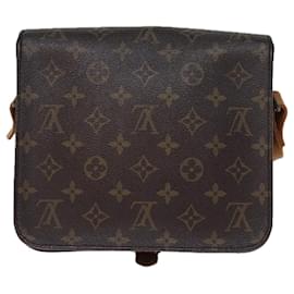 Louis Vuitton-LOUIS VUITTON Monogram Cartouchiere MM Shoulder Bag M51253 LV Auth 73292-Monogram