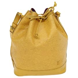 Louis Vuitton-LOUIS VUITTON Borsa a tracolla Epi Noe Tassili Giallo M44009 LV Auth 72192-Altro