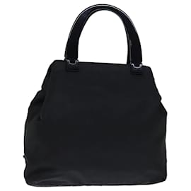 Prada-PRADA Hand Bag Nylon Black Auth yk12036-Black