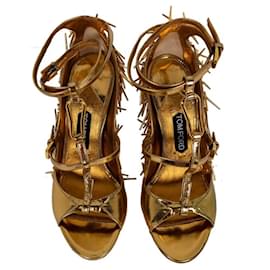 Tom Ford-Zapatos de tacón-Dorado