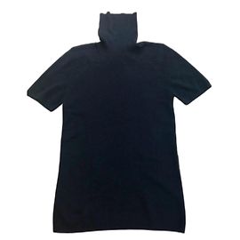 Pull manches courtes Balenciaga Bleu Marine