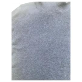 Balenciaga-Balenciaga short-sleeved sweater-Navy blue