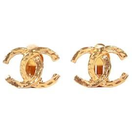 Chanel-CHANEL  Earrings T.  Metal-Golden