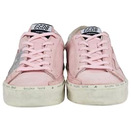 Golden Goose-Golden Goose – Hi Star – Sneaker in Rosa/Silber-Golden