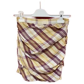 Falda Isabel Marant Etoile de algodón multicolor Talla 34 Multicolor