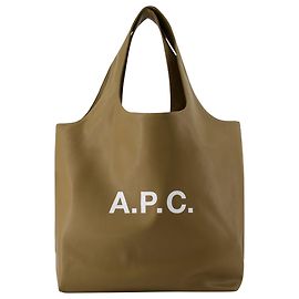 Apc Borsa tote Ninon - A.P.C. - Pelle sintetica - Cachi Verde Cachi