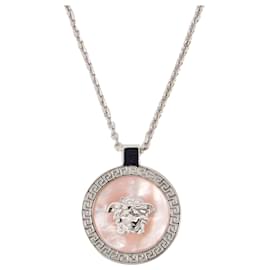 Versace-Icon Necklace - Versace - Metal - Pink-Pink