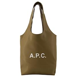 Apc-Petit sac cabas Ninon - A.P.C. - Cuir synthétique - Kaki-Vert,Kaki