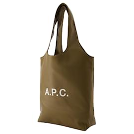 Apc-Petit sac cabas Ninon - A.P.C. - Cuir synthétique - Kaki-Vert,Kaki