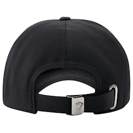 Versace-Baseball Cap - Versace - Cotton  - Black-Black