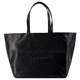 Punch Shopper Bag - Alexander Wang - Leather - Black Black
