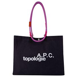Apc Borsa shopper Topologie - A.P.C. - Cotone - Rosa Rosa