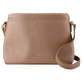 Apc Ninon Mini Crossbody - A.P.C. - Couro Sintético - Rosa Rosa
