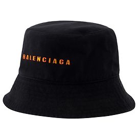 Cappello alla pescatora - Balenciaga - Cotone - Nero Nero