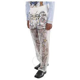Burberry Pants White Multiple colors