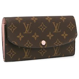 Louis Vuitton-Portafoglio Emilie con monogramma marrone Louis Vuitton-Marrone