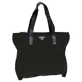 Prada-PRADA Borsa tote Nylon Cachi Auth ac2957-Cachi